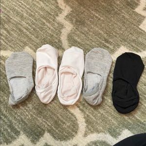 6 pairs no show socks